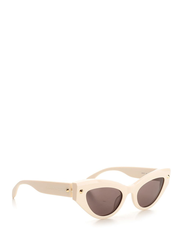 Mcqueen Sun Glasses - White | f779c31c1c5813ce6c313f544b576ab54837a489