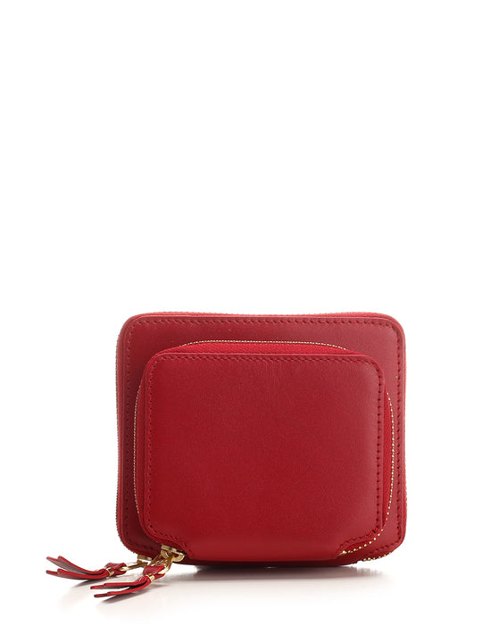 Leather Wallet Wallets Red