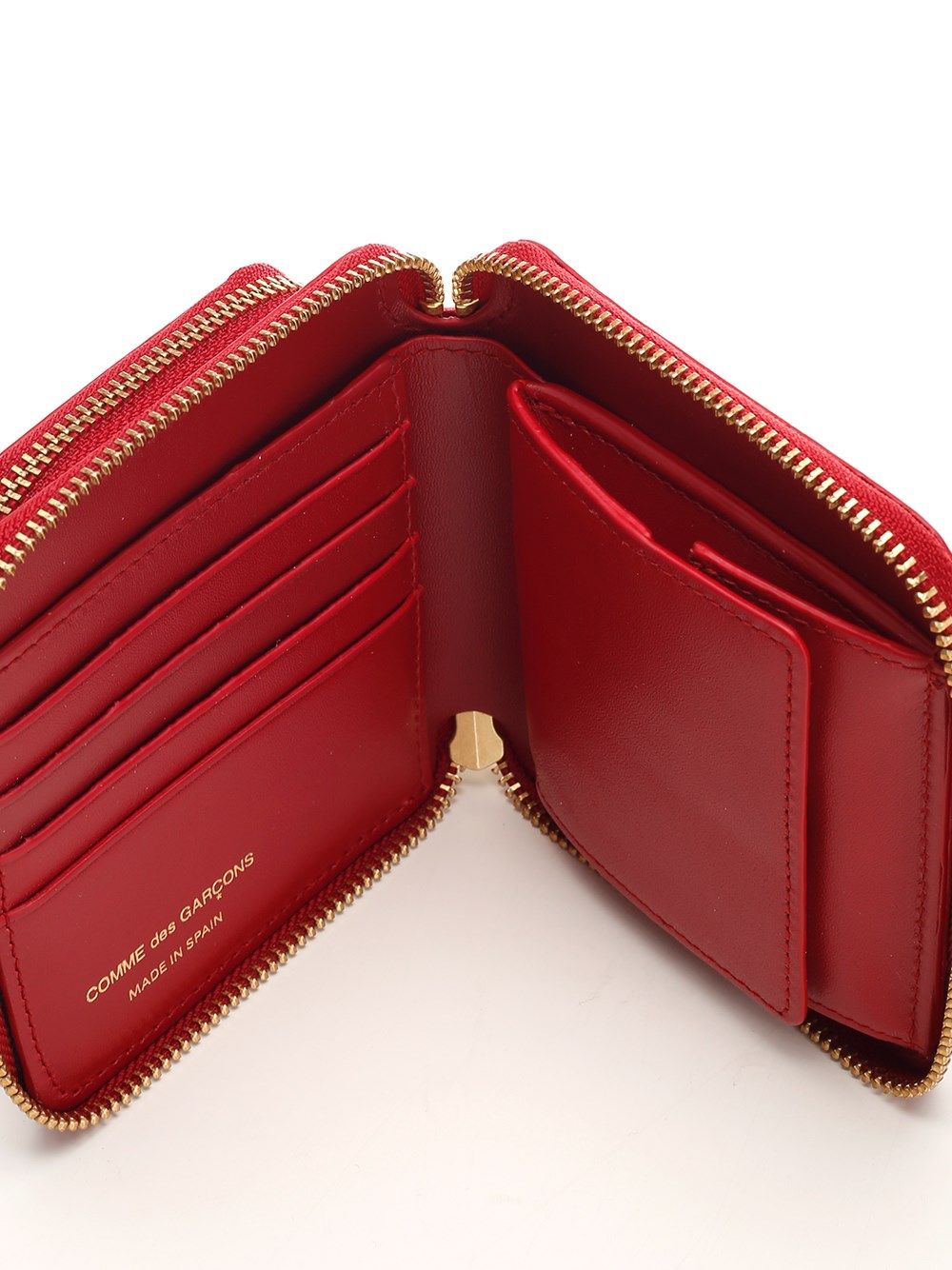Comme Des Garcons Wallet Black Square Wallet Wallets - Red | 5921d89aa0f801772aac7d3b158ed88d304a3095