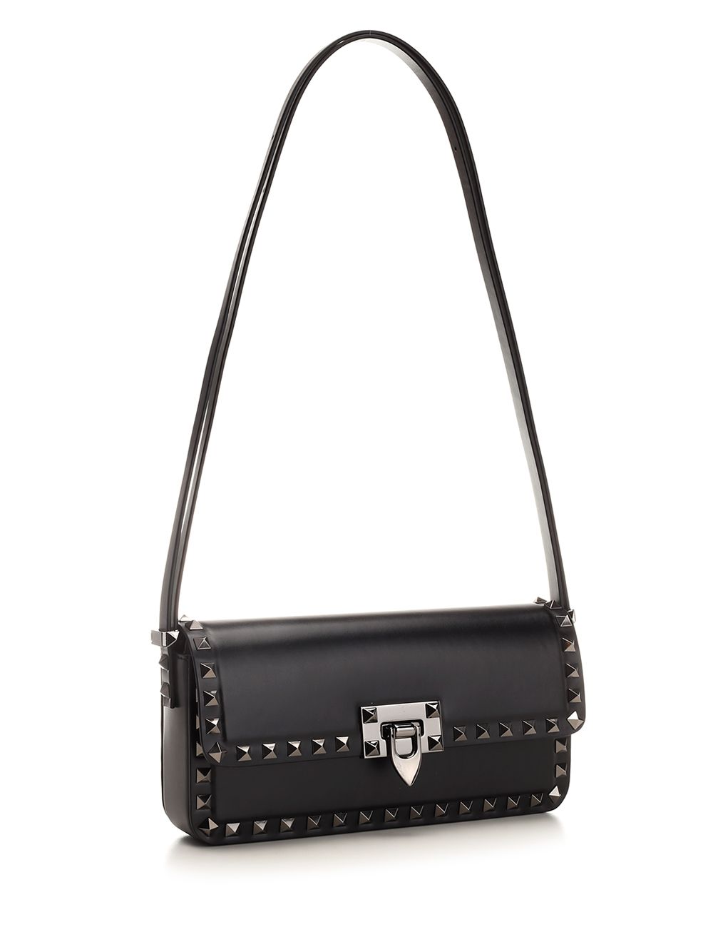 Valentino Garavani Rockstud23 Shoulder Bags - Black | 69d21d870128bd3d1b304183d2918e9ece14a44a