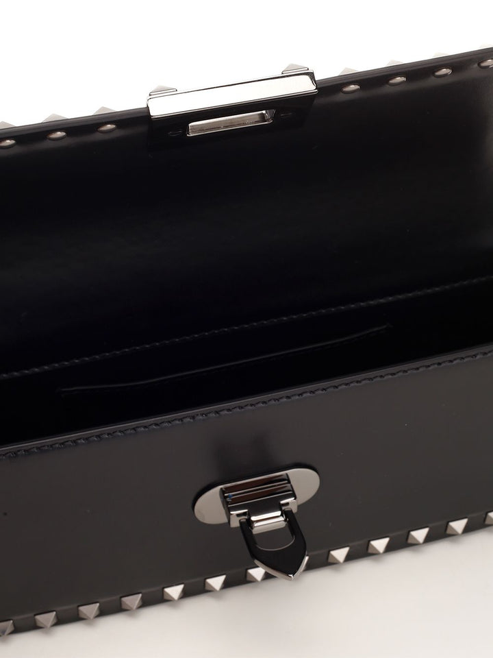 Valentino Garavani Rockstud23 Shoulder Bags - Black | 437a13810d948e48641eb10c6c59cdf60166f917