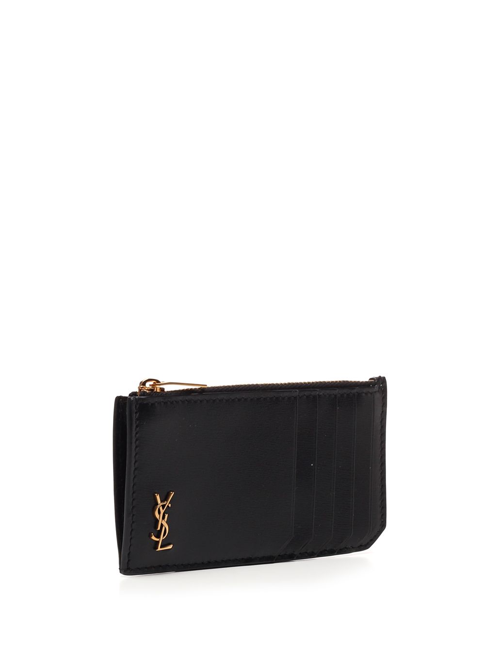 Saint Laurent Fragments Tiny Cassandre Wallets - Black | 796de4265f124a5618596d838df4726376099a2b