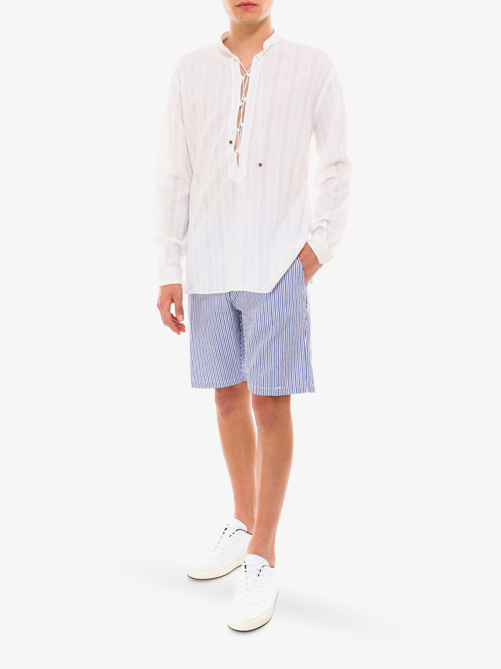 Cotton bermuda shorts