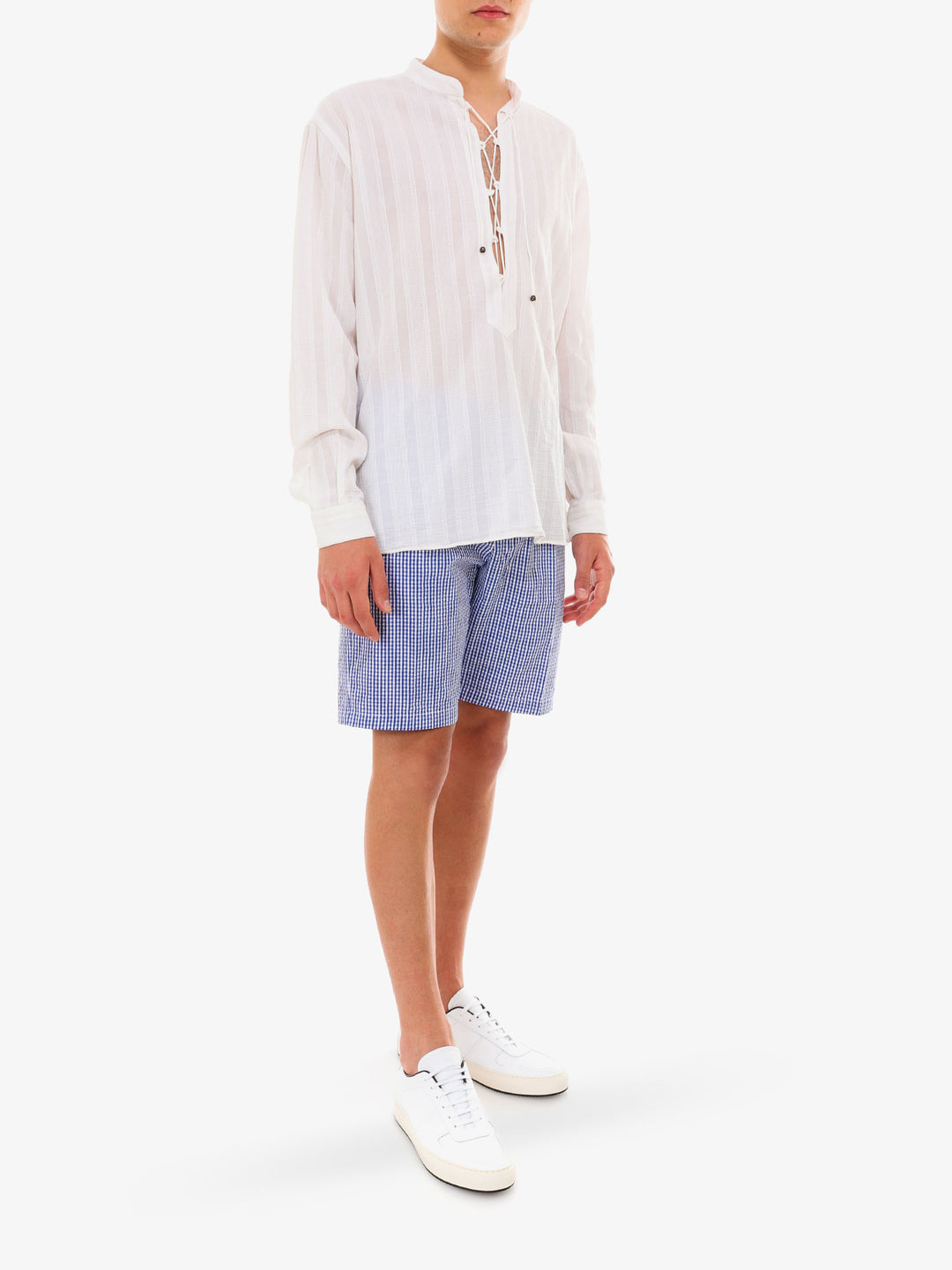 Cotton bermuda shorts