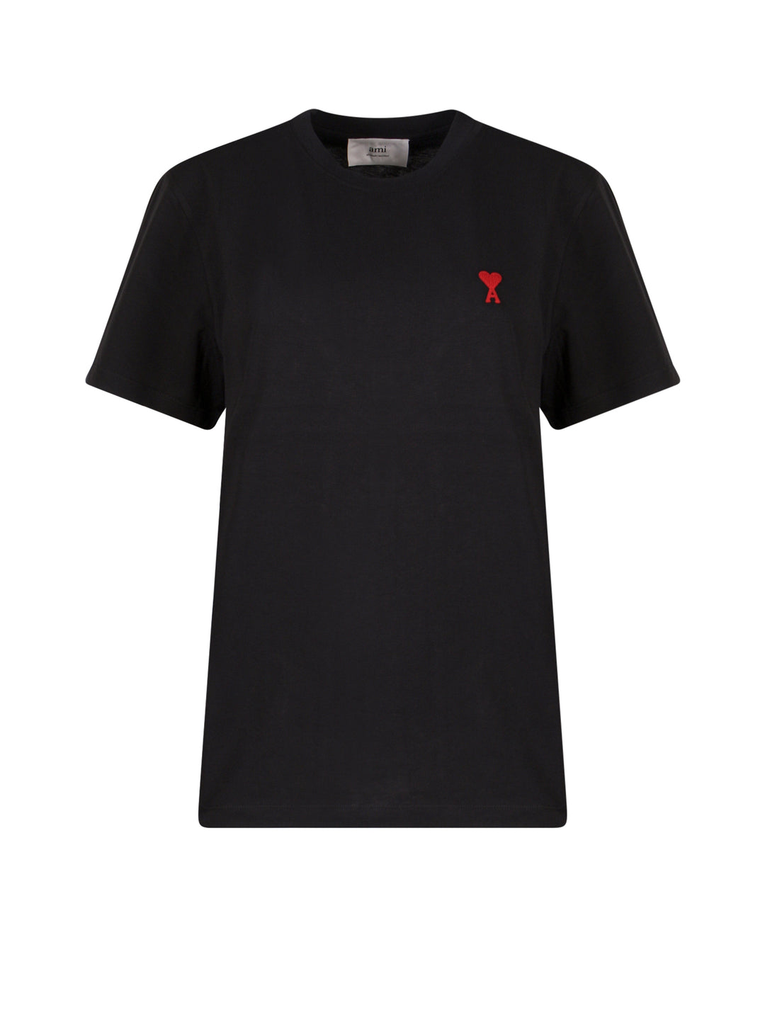 Cotton t-shirt with embroidered logo