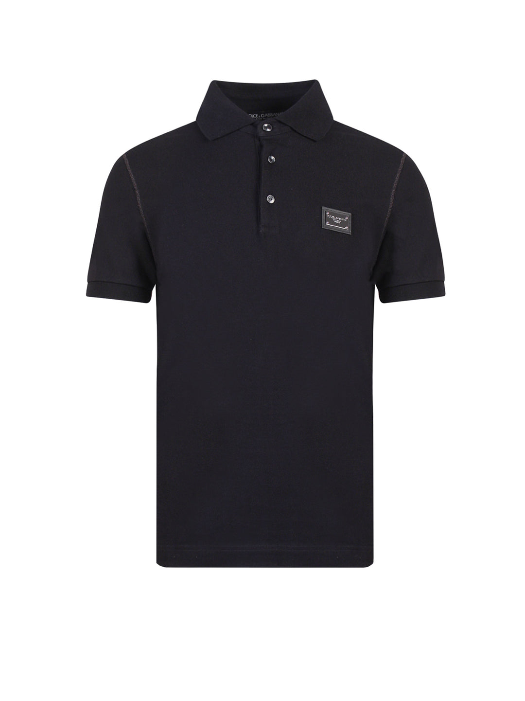 Cotton piquet polo shirt