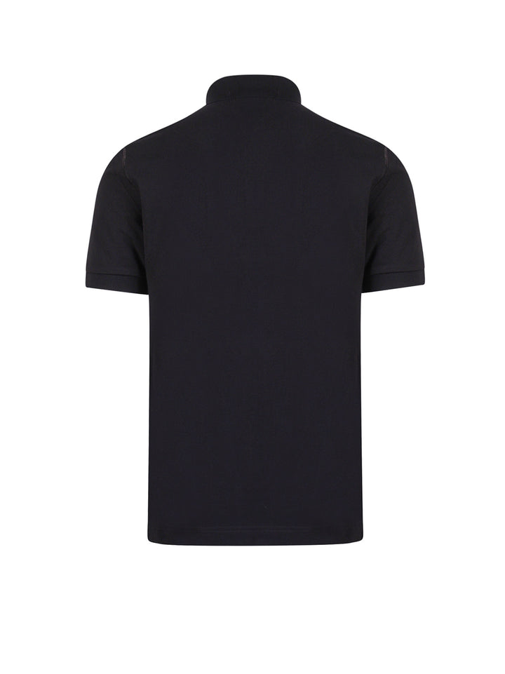 Cotton piquet polo shirt