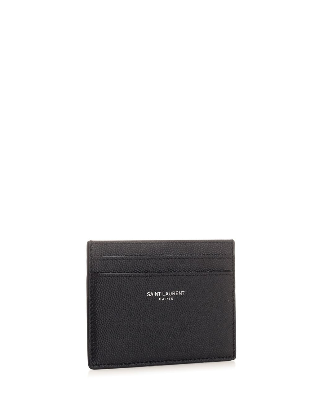 Saint Laurent Black Card Holder With Printed Logo Wallets - Black | 0cc3c7a24065419dd2683625a5be0dfd33d656ff