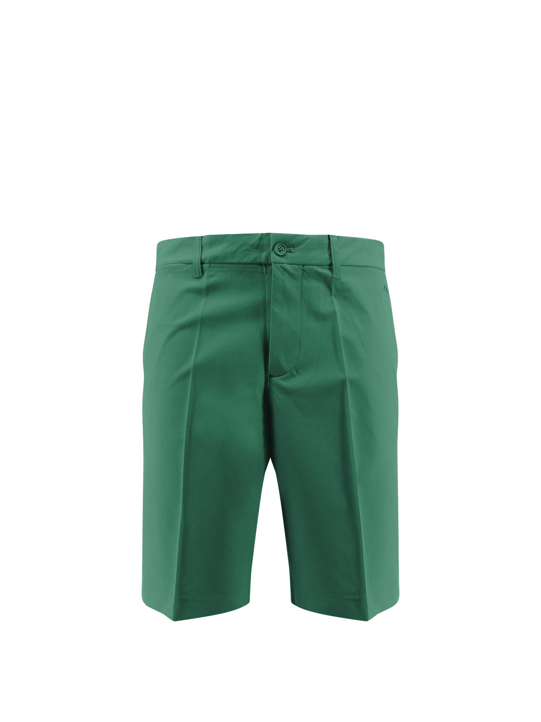 Technical fabric bermuda shorts with logo patch