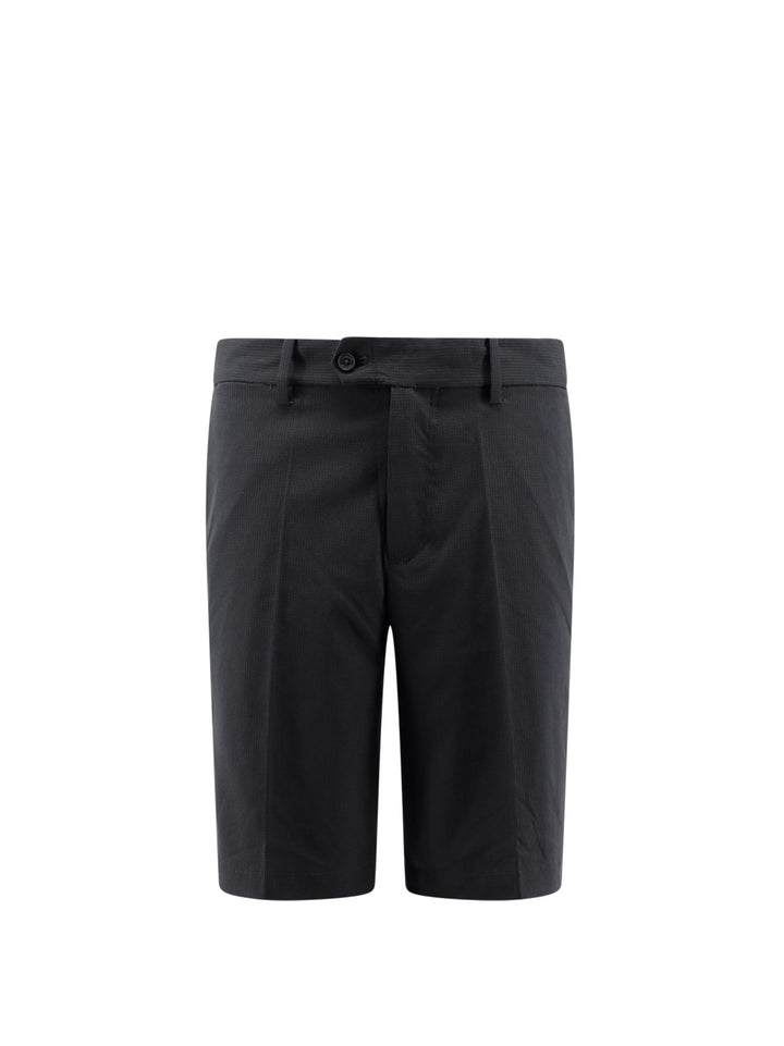 Technical fabric bermuda shorts