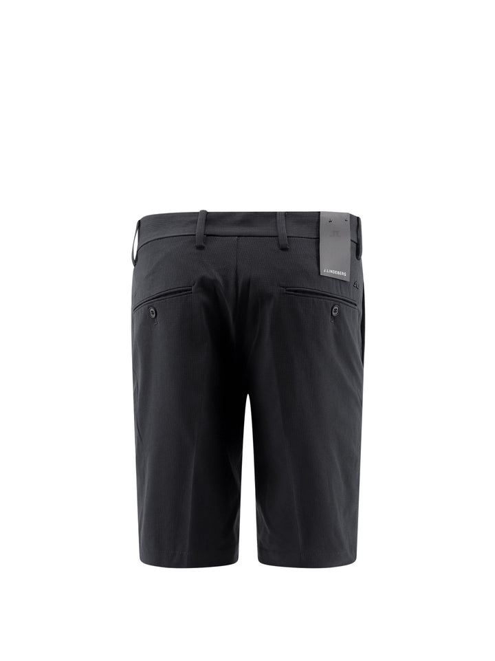 Technical fabric bermuda shorts