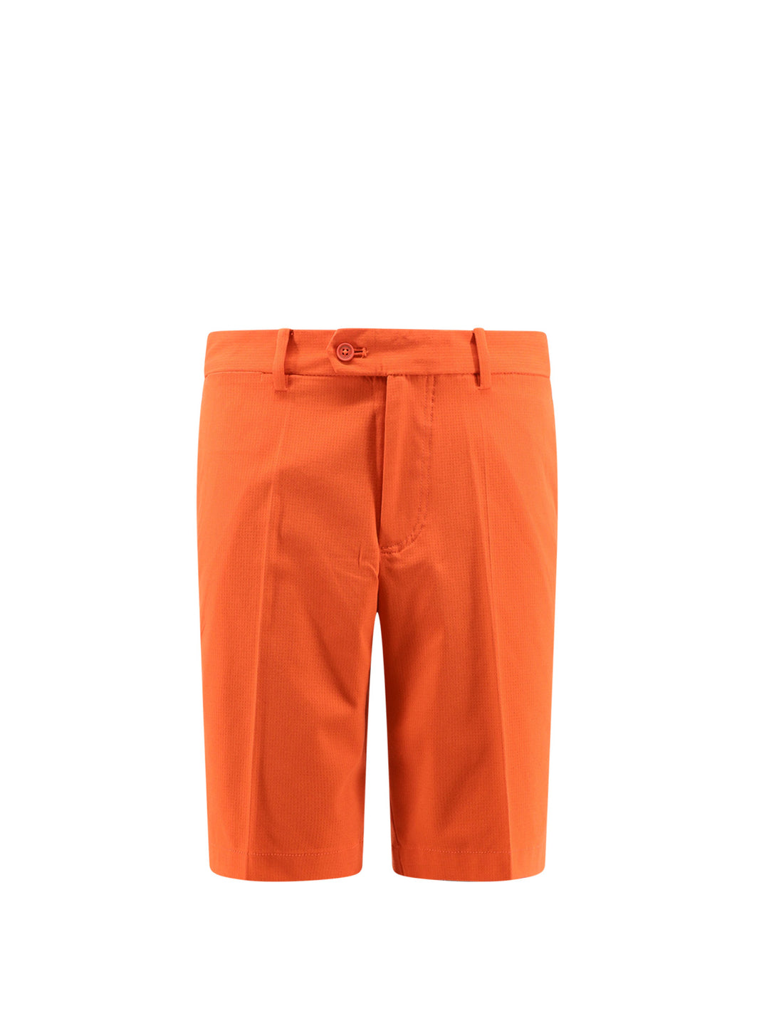 Technical fabric bermuda shorts with logo print