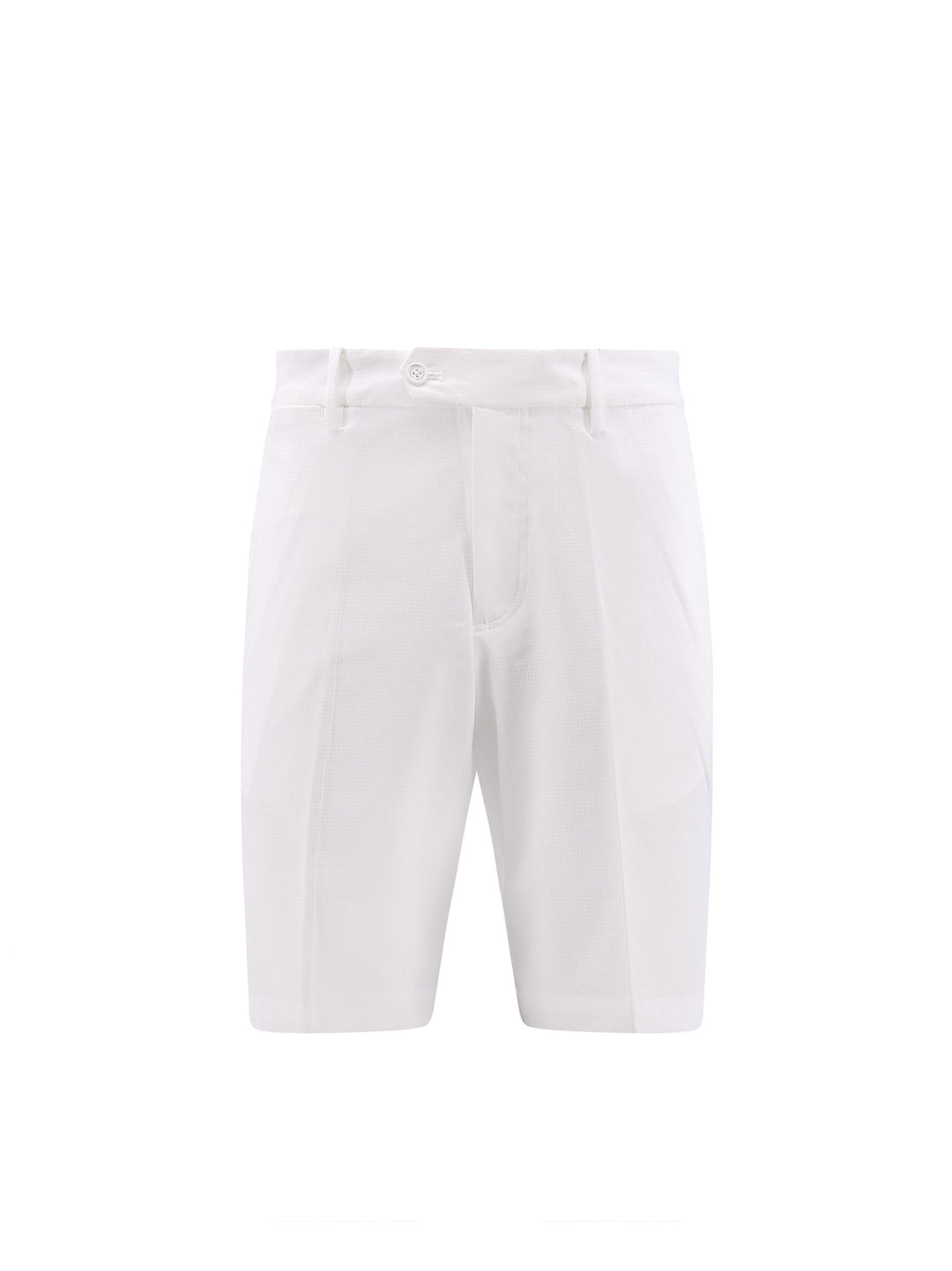 Technical fabric bermuda shorts with logo print