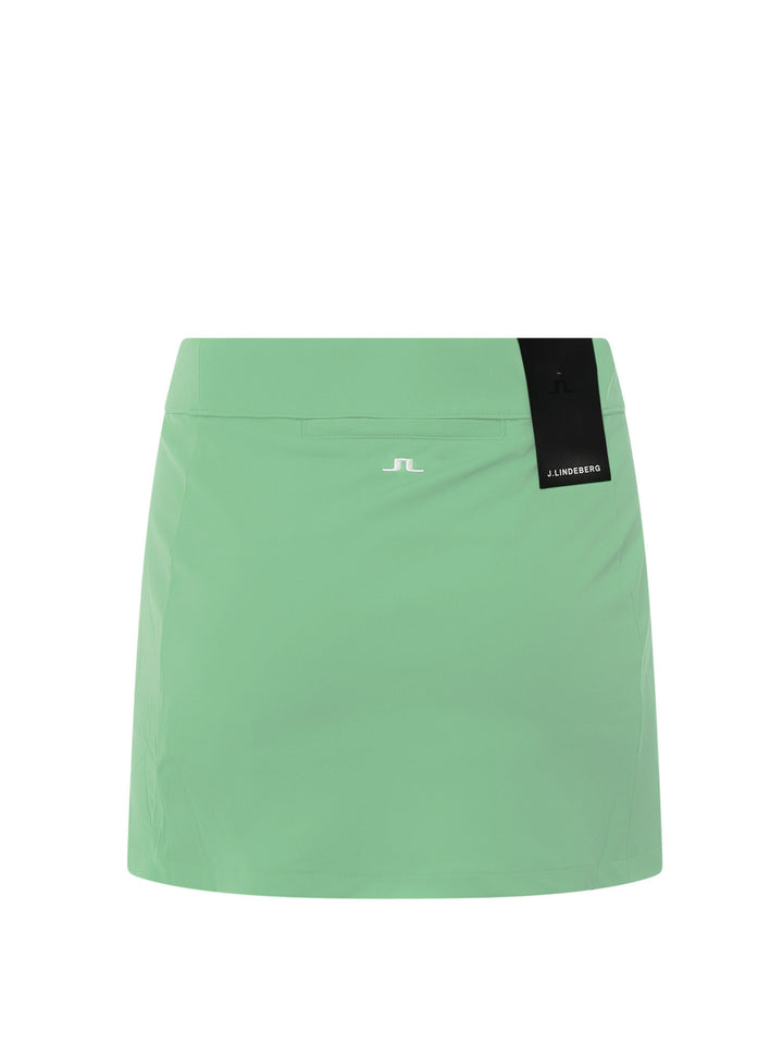 Technical jersey skirt