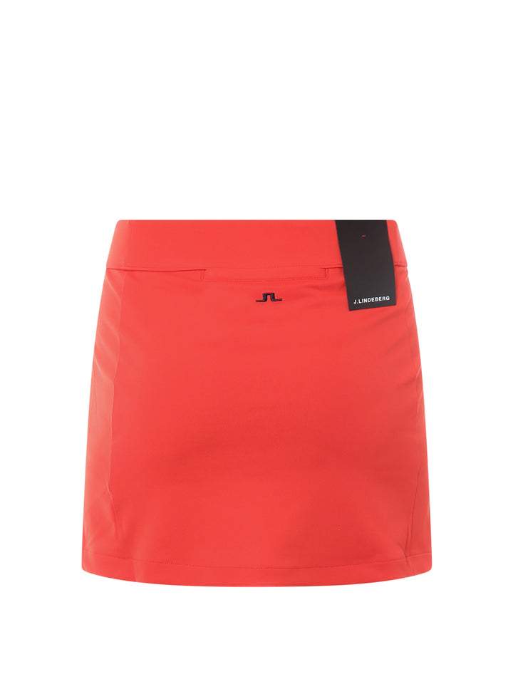 Technical jersey skirt