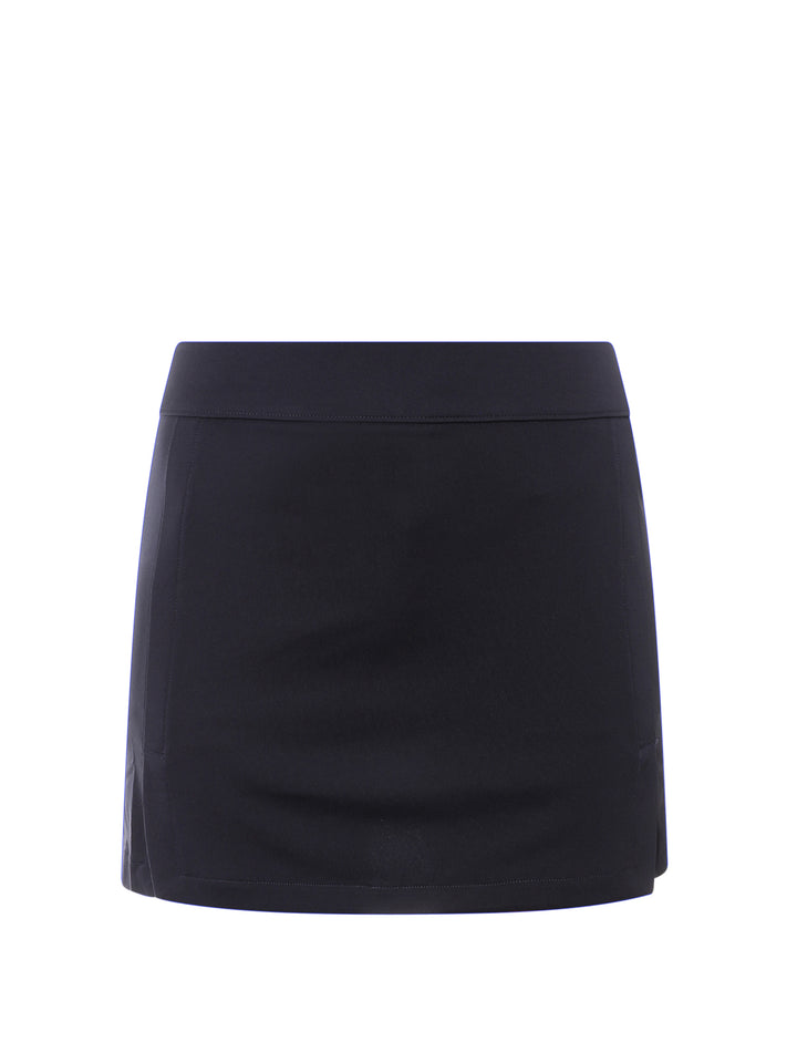 Technical jersey skirt