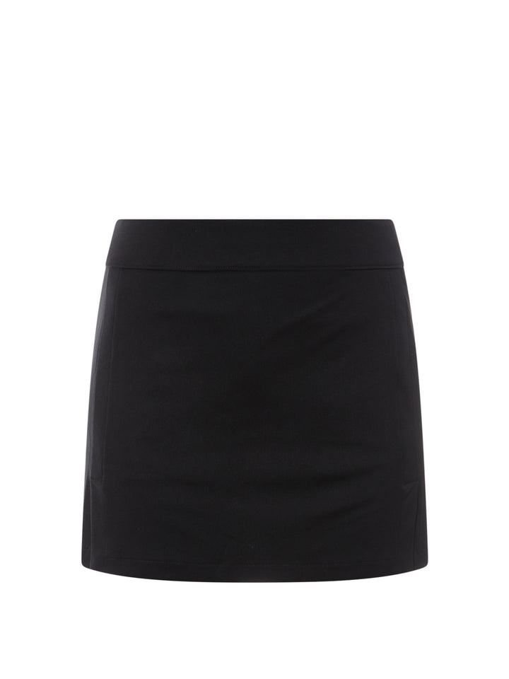 Technical jersey skirt