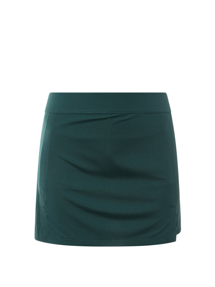 Technical fabric Midi skirt