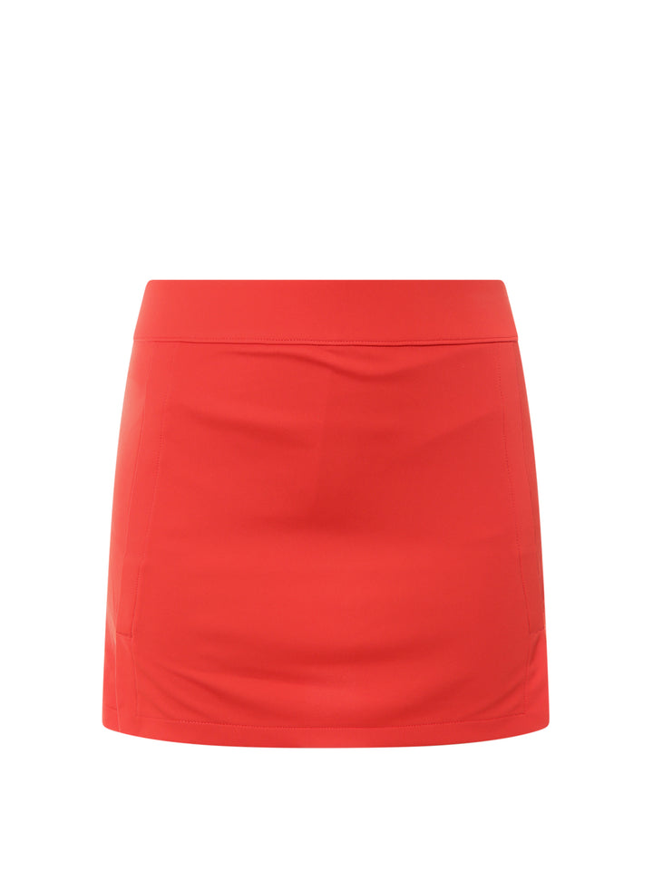 Technical fabric Midi skirt