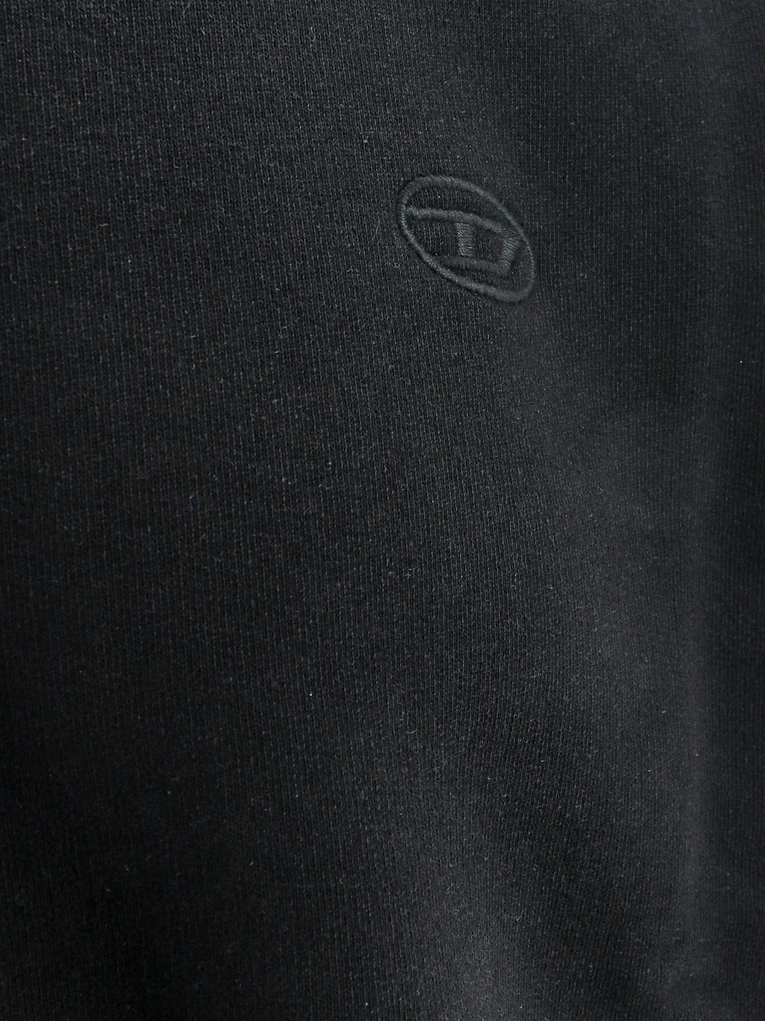 Cotton sweatshirt with Maxi Oval-D Logo