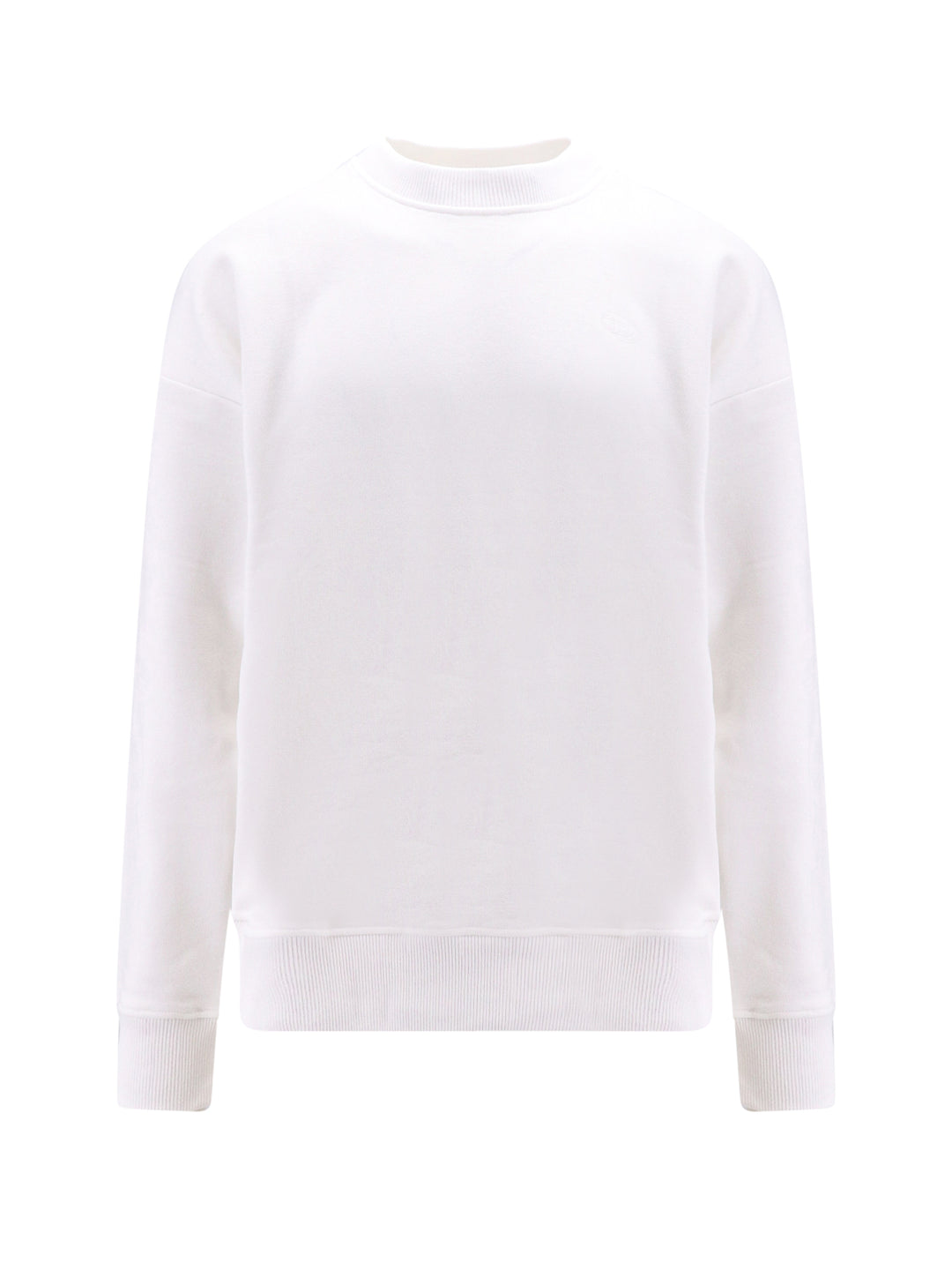 Cotton sweatshirt with Maxi Oval-D Logo