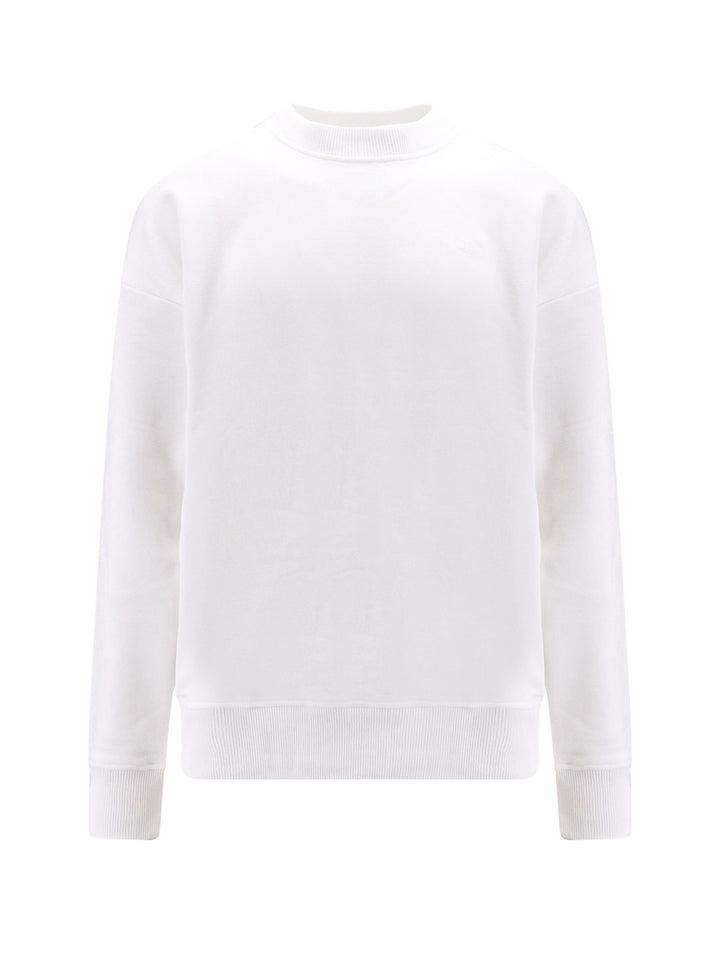 Cotton sweatshirt with Maxi Oval-D Logo