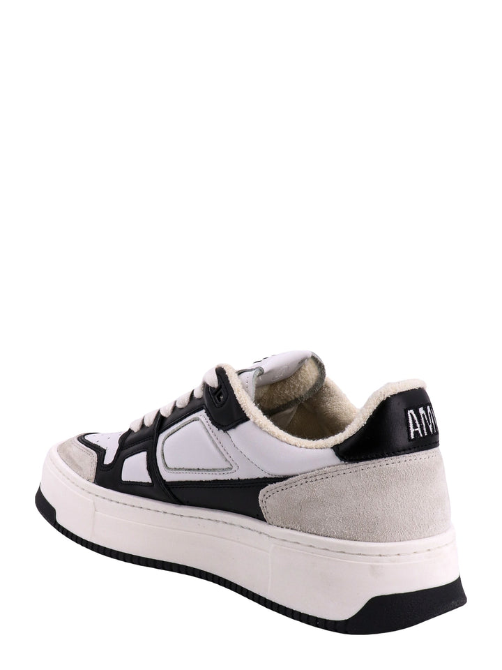 Bicolor leather sneakers