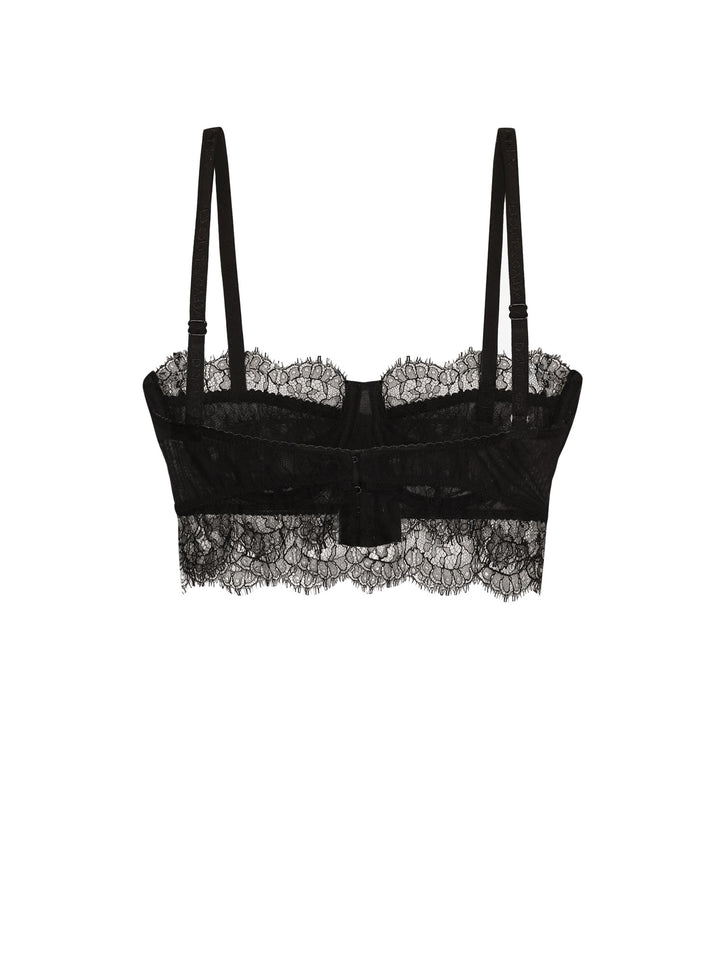 Black Sicily lace bralette