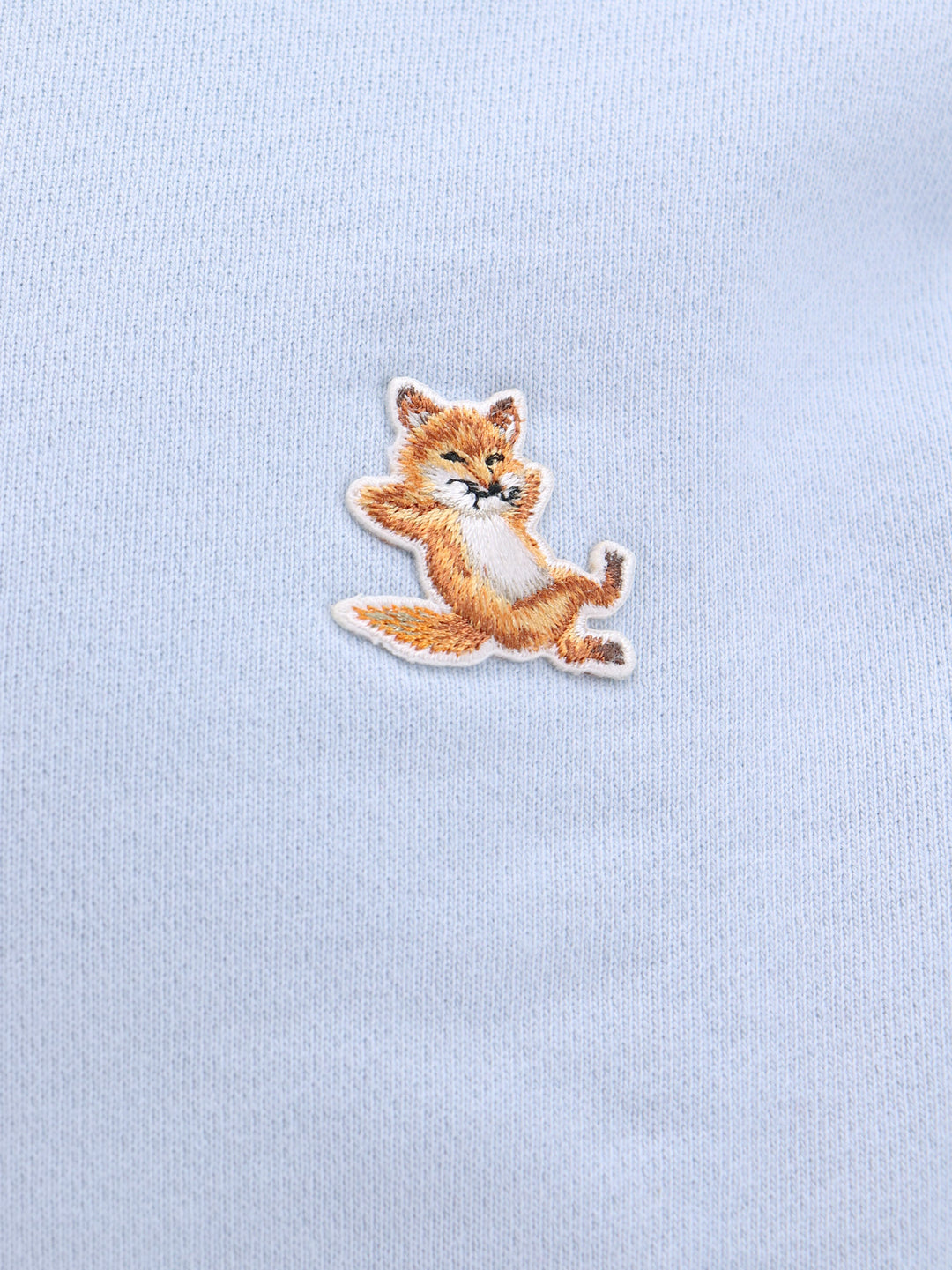 Cotton sweatshirt with iconic Fox patch