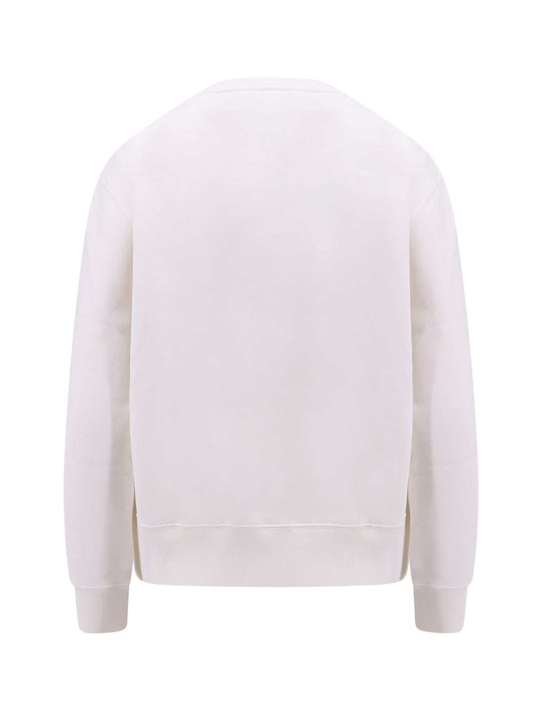 Cotton sweatshirt with embroidered logo