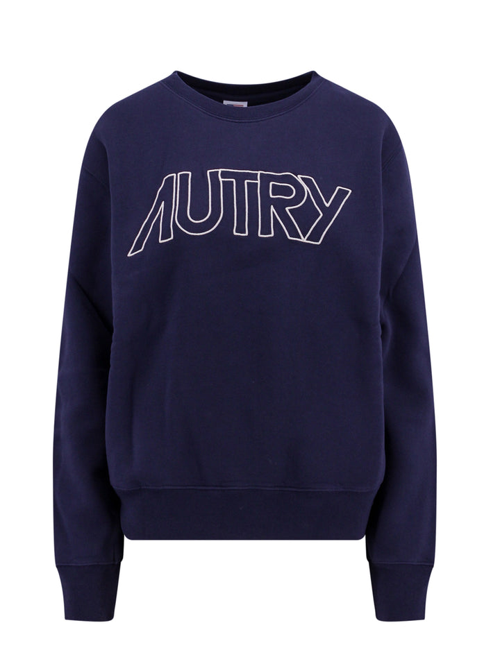 Cotton sweatshirt with logo