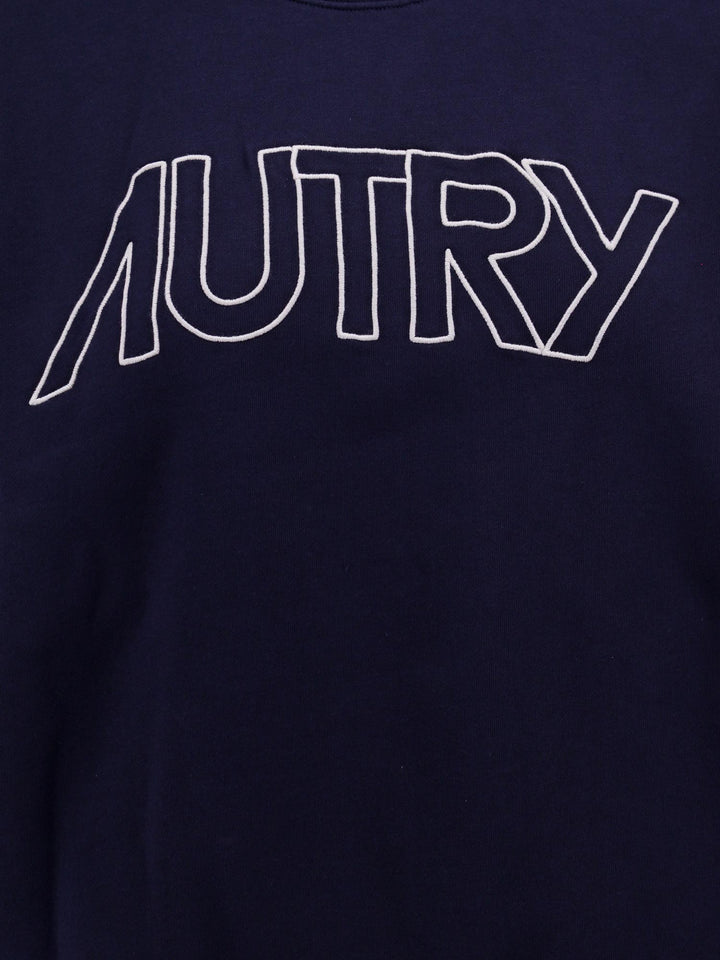 Cotton sweatshirt with logo