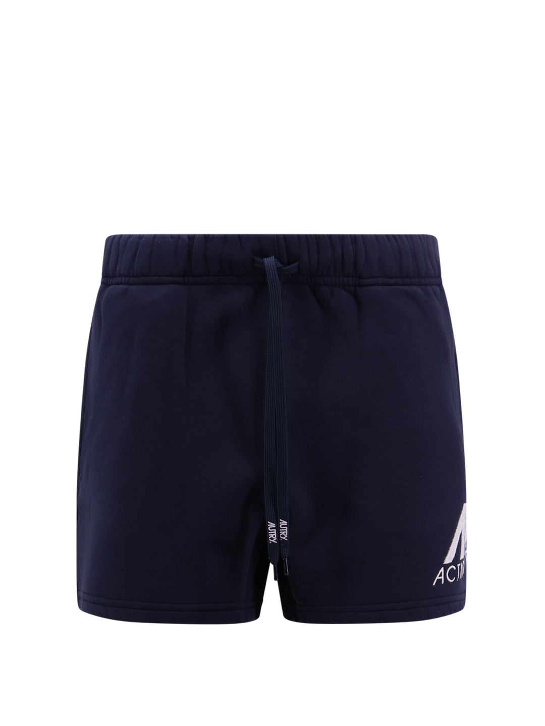 Cotton shorts with embroidered logo