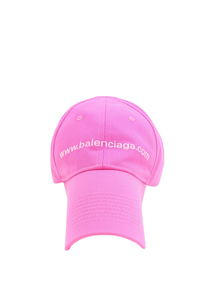 Pink drill hat