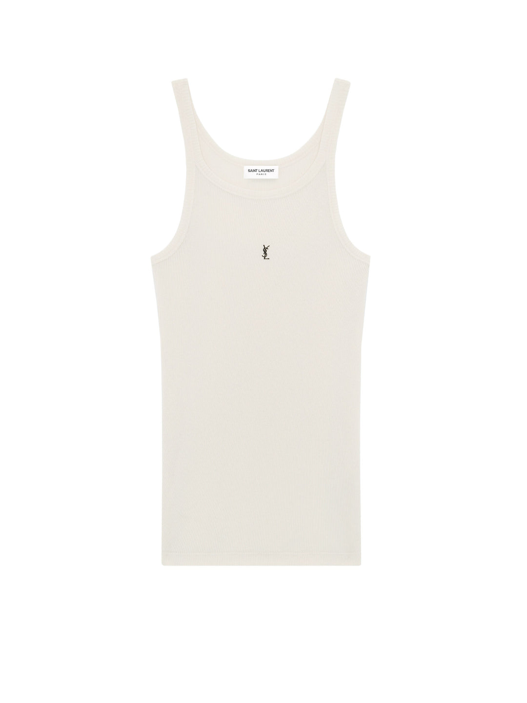 Ribbed oragnic cotton tank top