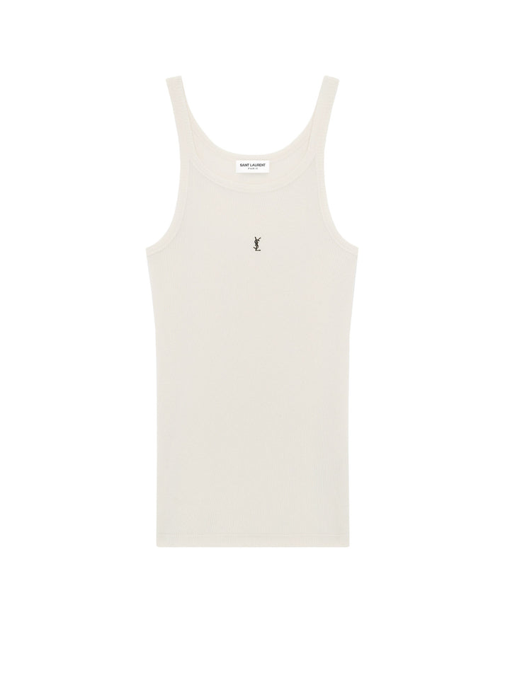 Ribbed oragnic cotton tank top