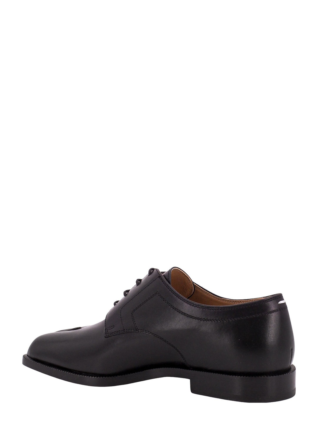 Tabi leather lace-up shoe