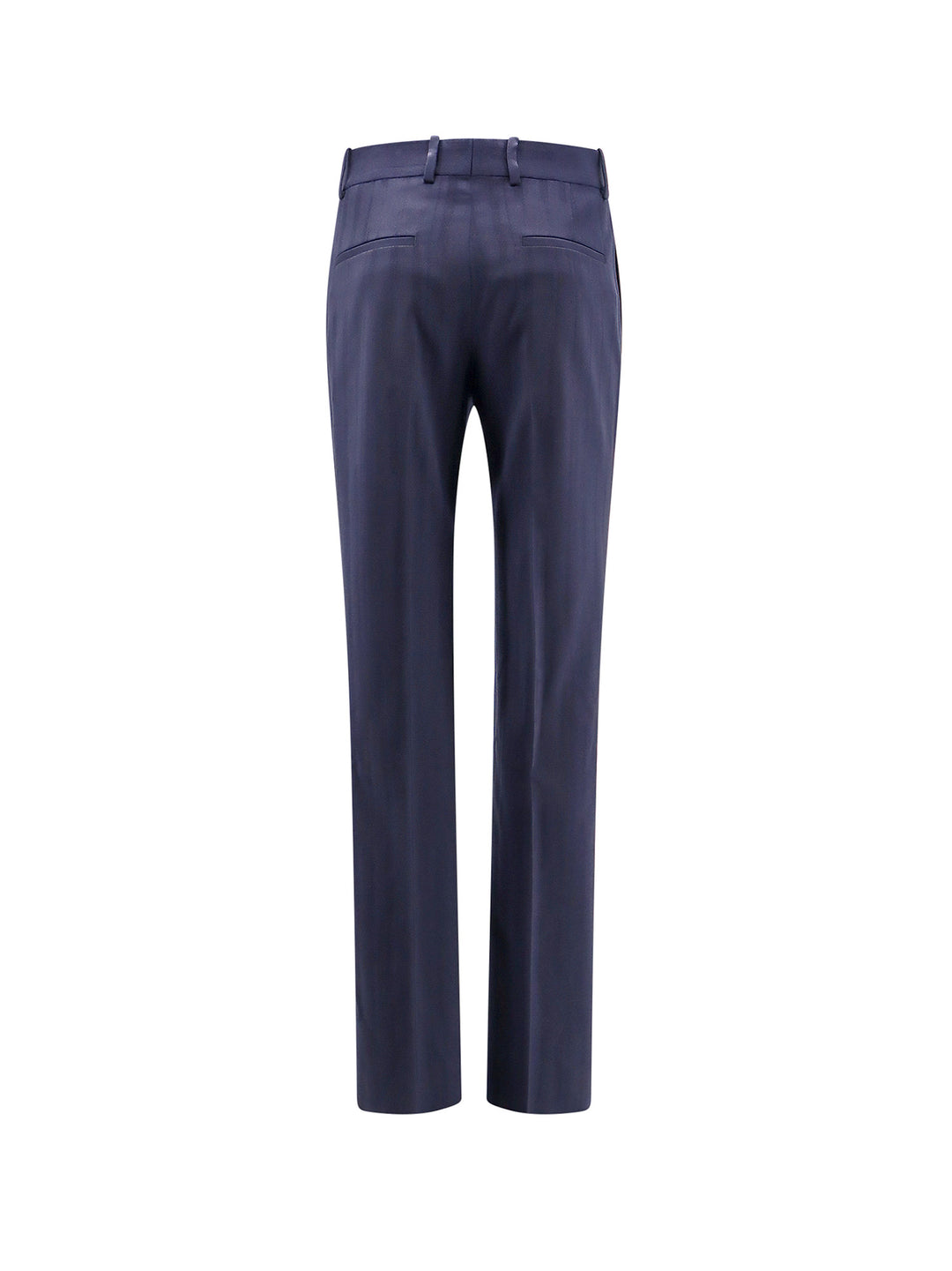 Virgin wool slim trouser