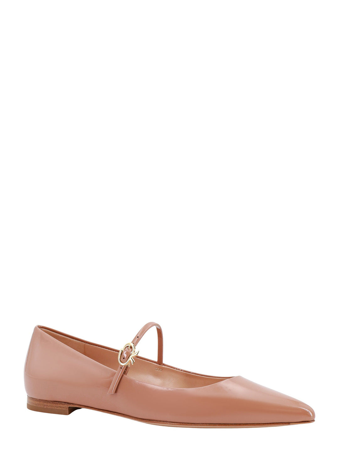 Patent leather ballerinas