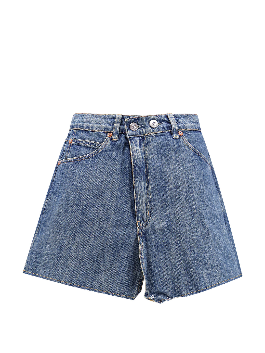 Cover denim skirt