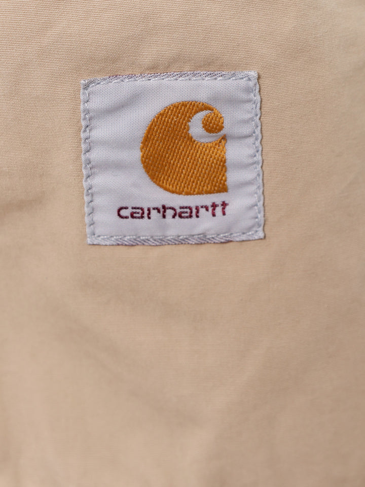 Cotton trouser with logo patch