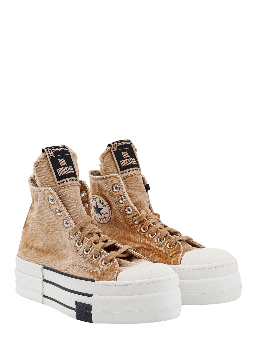 High-Top Sneakers with Platform