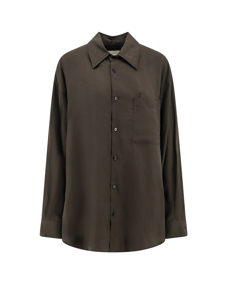 Lyocell oversize shirt