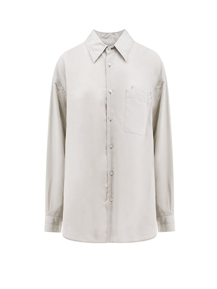 Lyocell oversize shirt