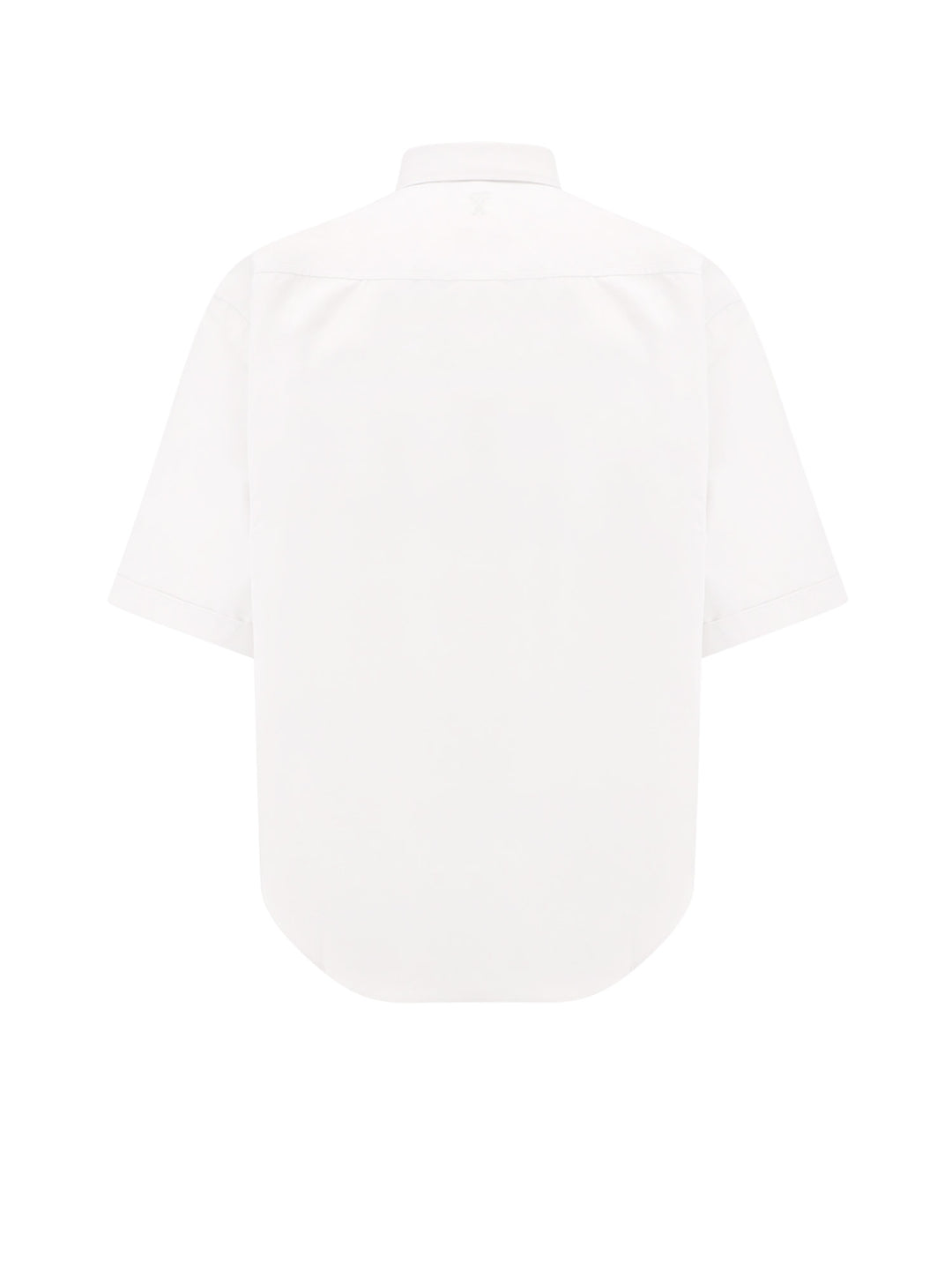 Cotton shirt with Logo iconic embroidery