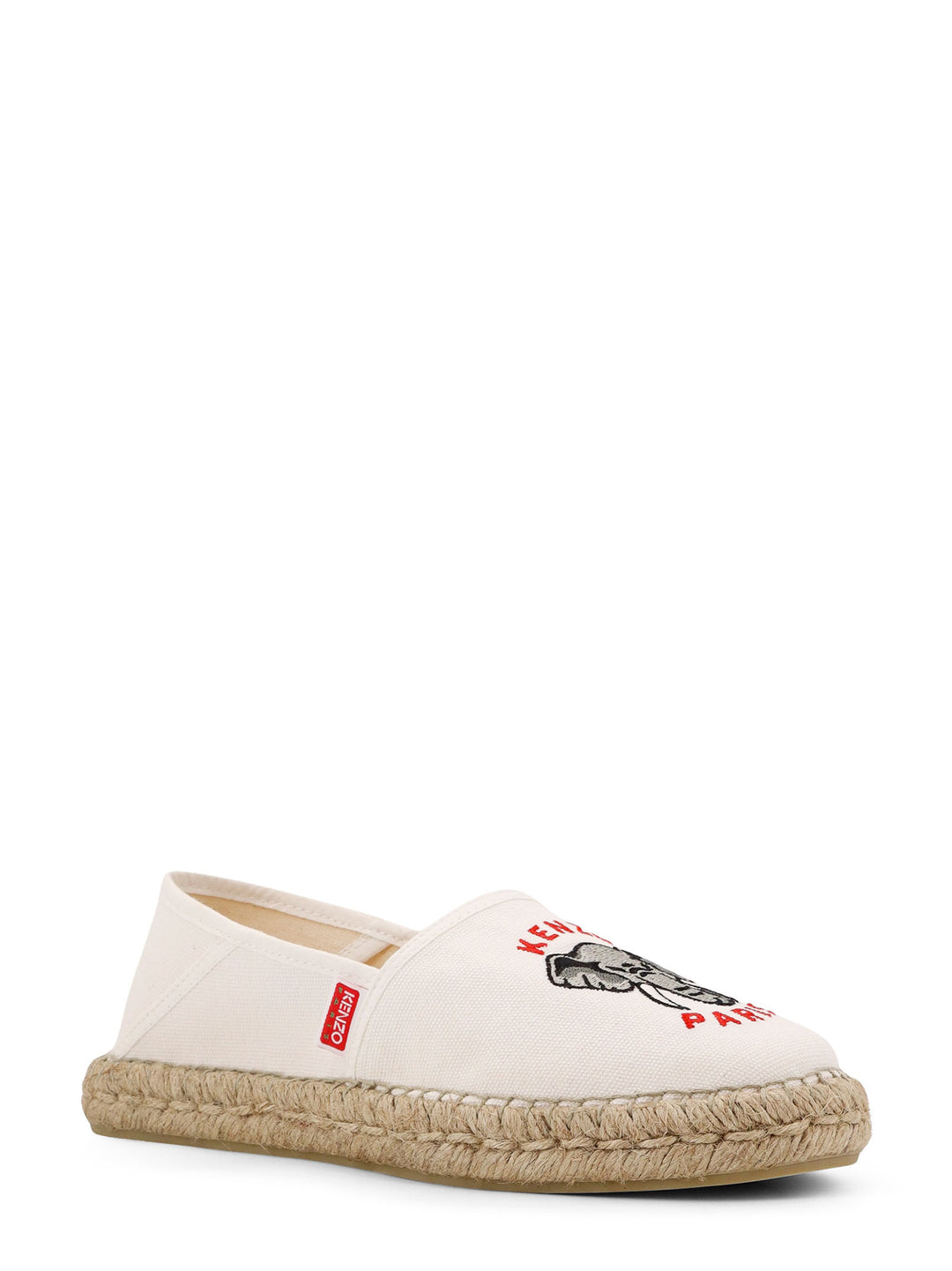 Canvas espadrillas with iconic frontale embroidery