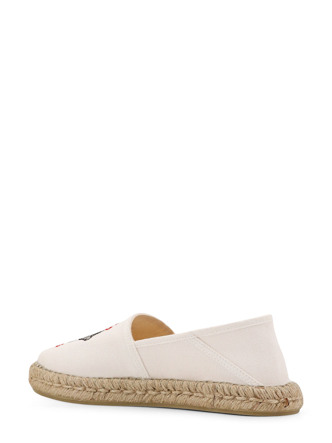 Canvas espadrillas with iconic frontale embroidery