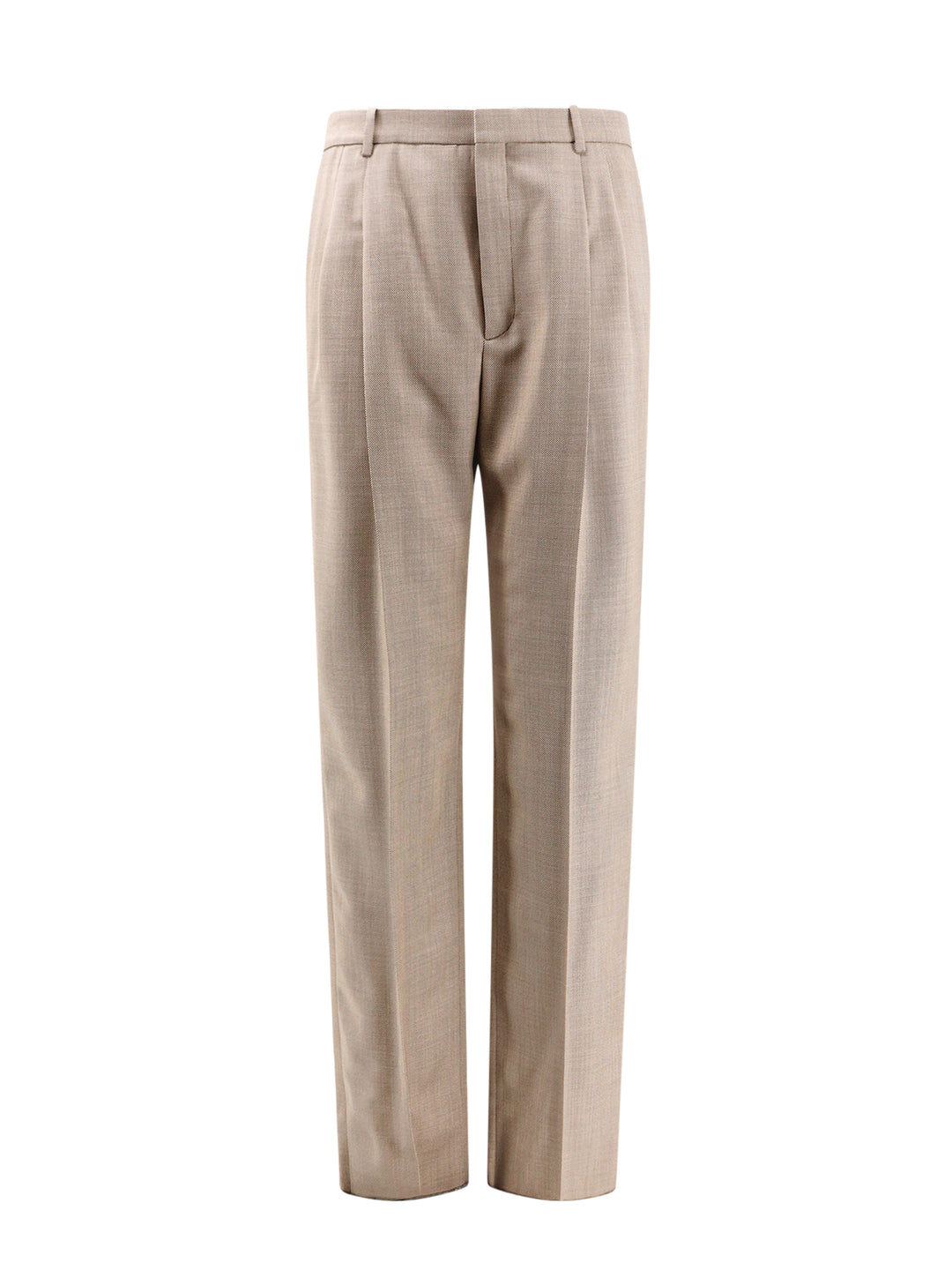 Wool trouser with frontal pinces