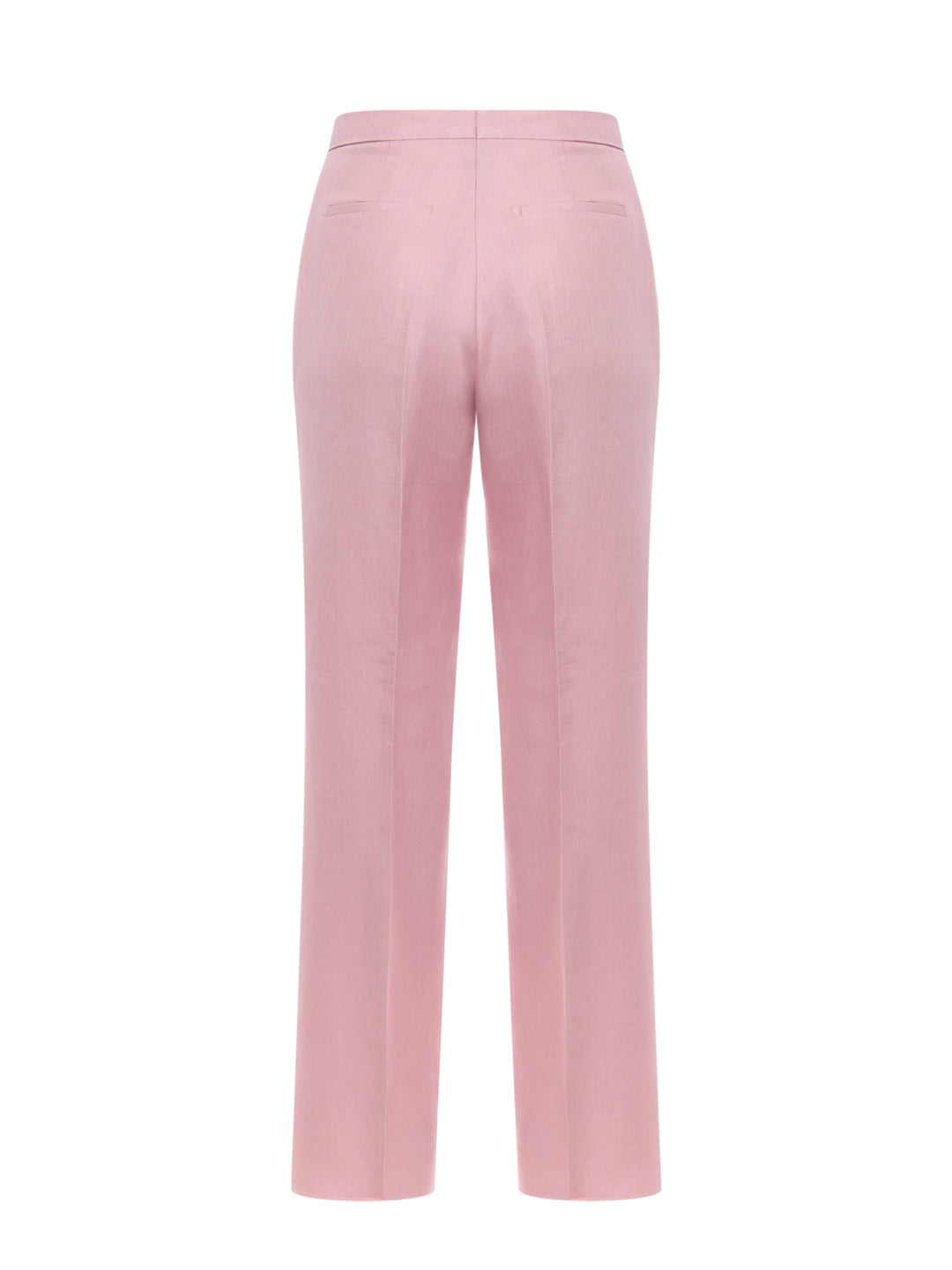 Linen trouser with frontal pinces