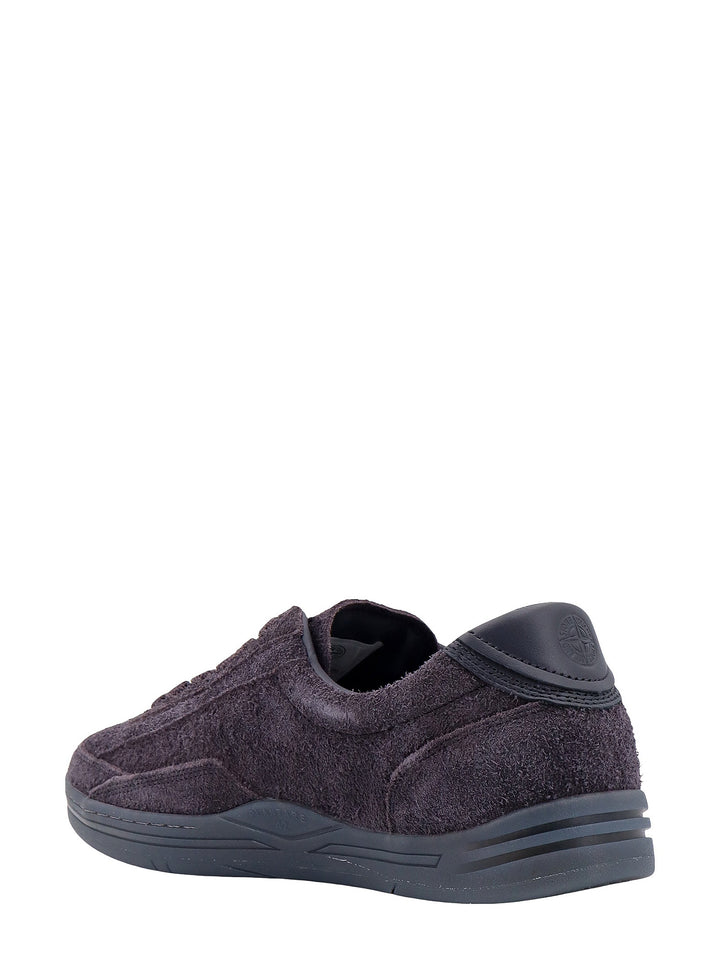 Suede sneakers with logo